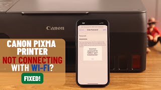 Canon Pixma Printer: Not Connecting with Wi-Fi? - Fixed!