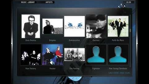 XBMC Mediastream Redux Skin Demonstration