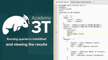 MongoDB 101: Lesson 7, Exercise 3 » Running queries in IntelliShell and viewing results