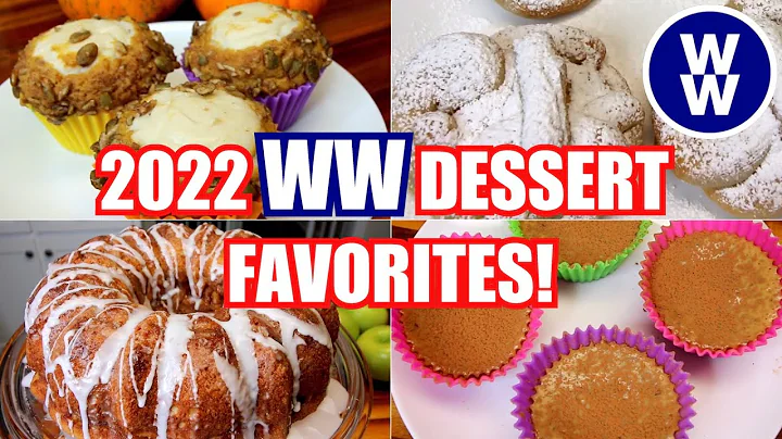 Best of 2022 Weight Watchers Recipes/Our Favorite WW Dessert Recipes of 2022/ WW PTS Calories/Macros