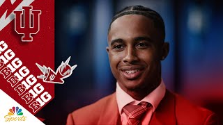 Indiana RB Jaylin Lucas breaks down the keys to his speedy success | NBC Sports