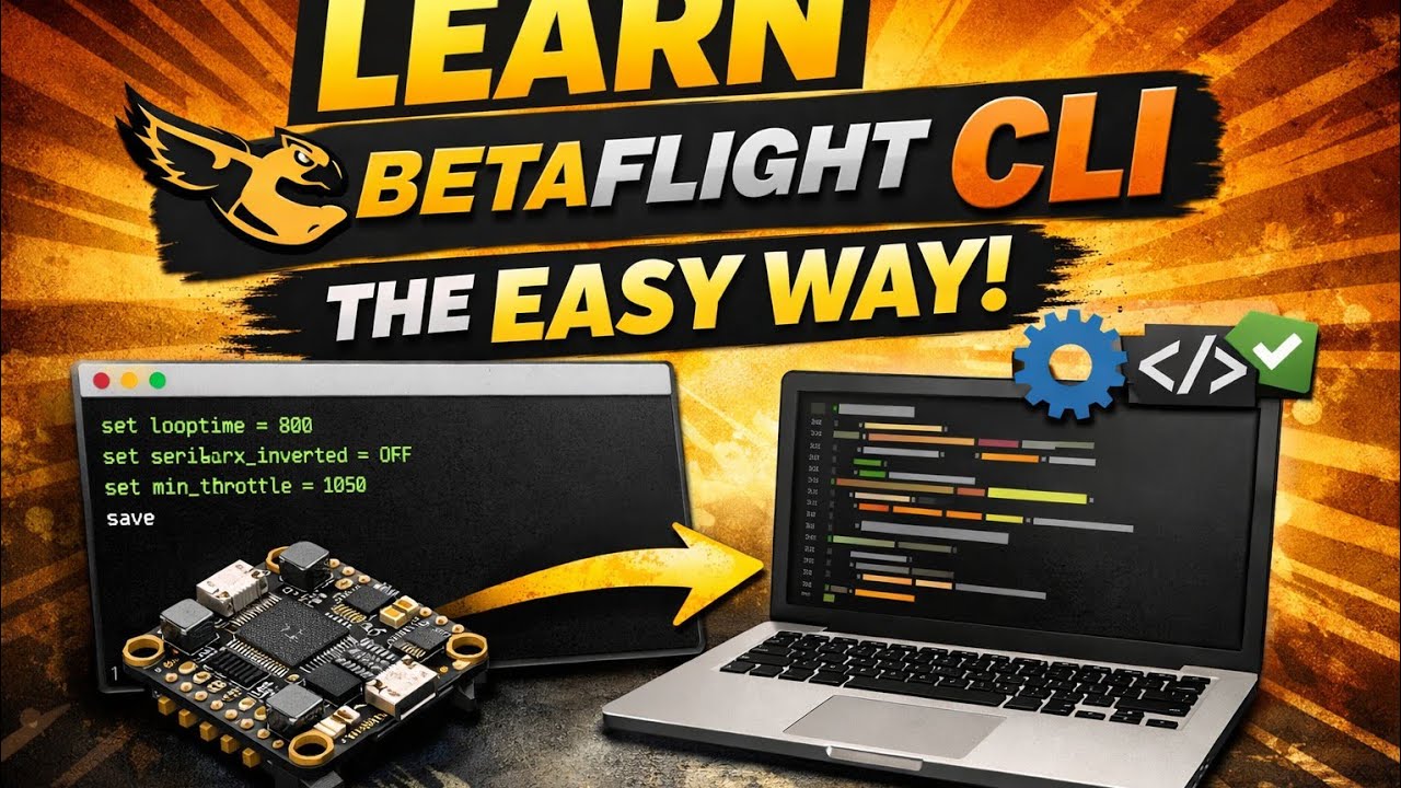 Master Betaflight CLI - From Zero to Hero - YouTube