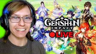 Genshin Impact Resin Spending & Exploring! | LIVE