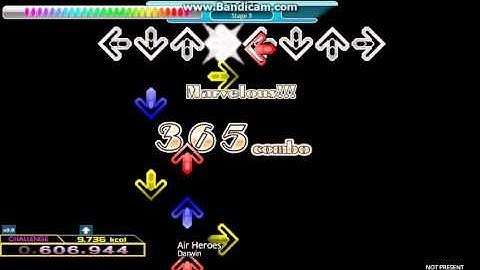 【DP】Air Heroes CHALLENGE【譜面確認】