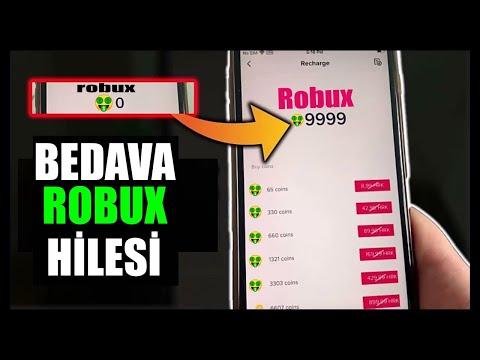 ROBLOX BEDAVA ROBUX ALMAK 😲  KANITLI Roblox Robux Hilesi 