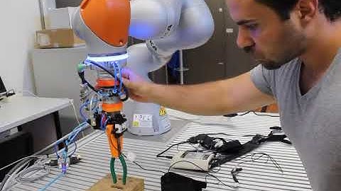 Hand-guiding/walk-through-teaching for KUKA iiwa at EEF level