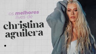 MELHORES LIVES DE CHRISTINA AGUILERA - vocais, premiações &amp; mais!