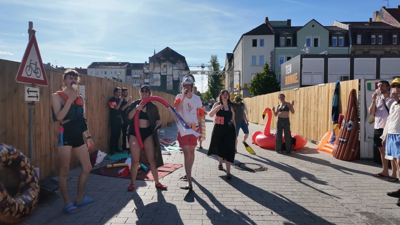 Nürnberg Harsdörferstraße - Aufseßplatz inkl. Aufseßseeparty