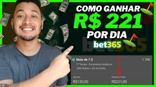 How to EARN R$221.00 Per Day on bet365 with JUST ONE Click using this strategy (Doing it live)
