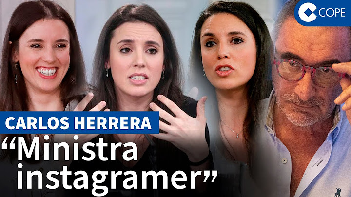 Irene Montero, "desmantelada" por Carlos Herrera