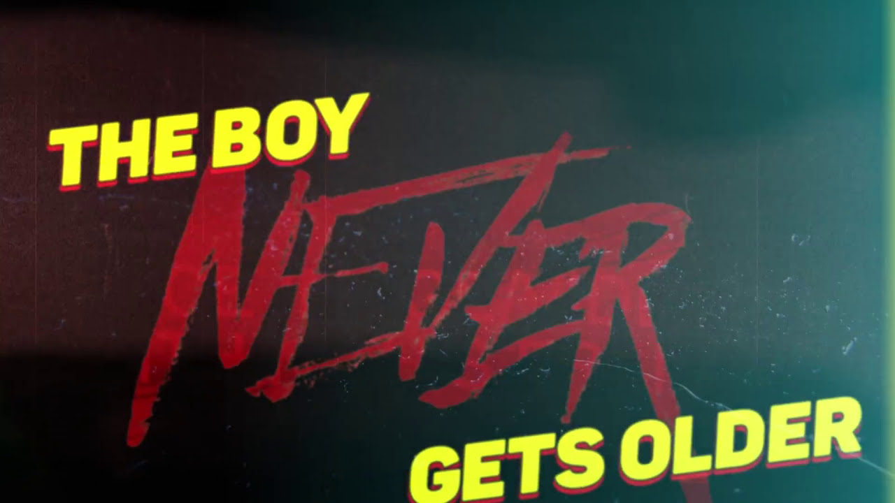 The boy never gets older