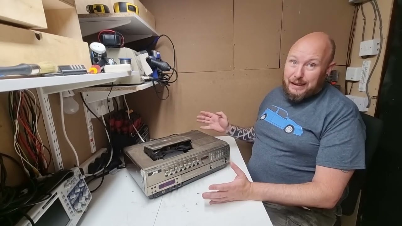 1977 JVC HR 3330 VHS video recorder resurrection part 1 - YouTube