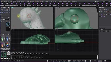 Parrot Surface Modeling in MatrixGold by Mohsen MohammadVali