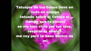 Video thumbnail of "Tatuajes - Joan Sebastian (letra)"