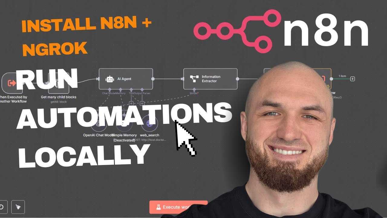 How to Install N8n Locally with Docker + Make Public Webhooks Using ...
