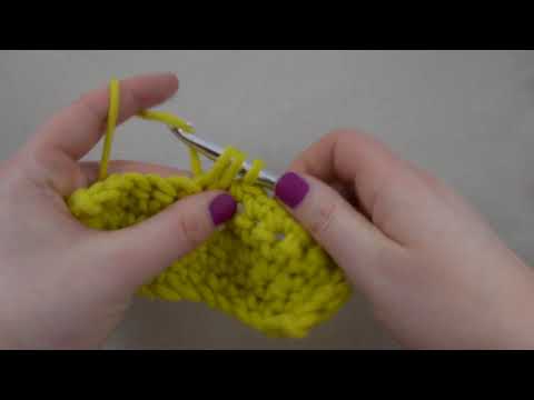 Simple Stylish Crochet Tutorial: Technique 24: Crochet two single crochet stitches together