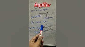 Aquifer||unconfined aquifer||confined aquifer#aquifers #irrigation#hydrology #groundwater #civil