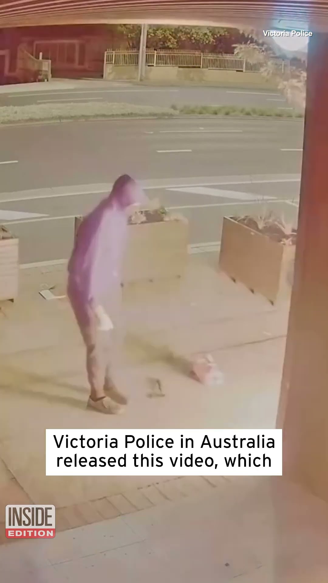 Arson Suspect Sets Pants on Fire #shorts