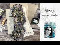 Step by step Mixed Media Tutorial - Altering a Wooden divider
