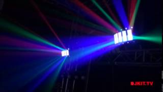 first look at the chauvet gig bar irc 4 in 1 gig bar with remote control