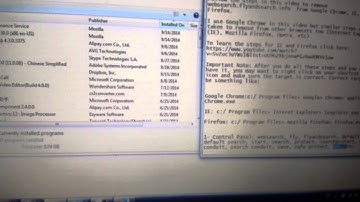 1 Minute: Manually Remove "Websearch.flyandsearch.info".....NO Downloads, NO BS