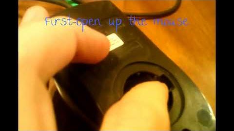 How to clean a computer mouse