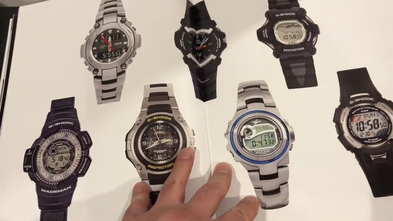 quick G shock 40th anniversary brand book by Rizzoli - YouTube