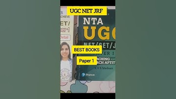 Best Books for UGC NET JRF ✅ Paper 1#english #commerce#exam #strategy #studymaterial