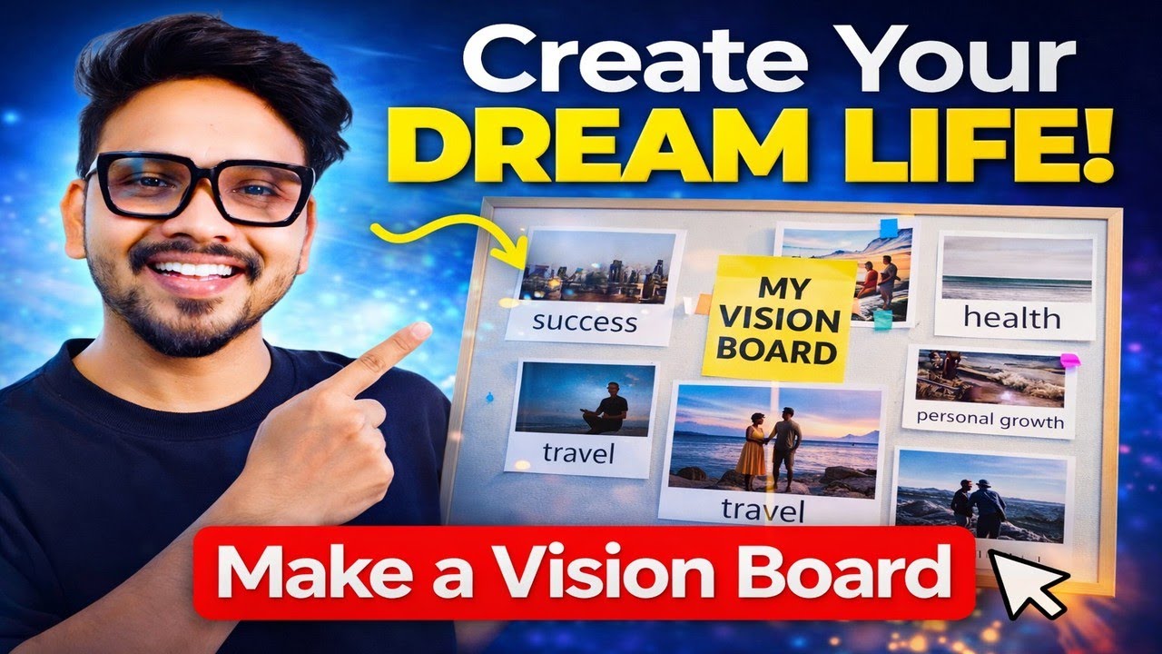 How to Make a Vision Board That Actually Manifests in 2026 - YouTube