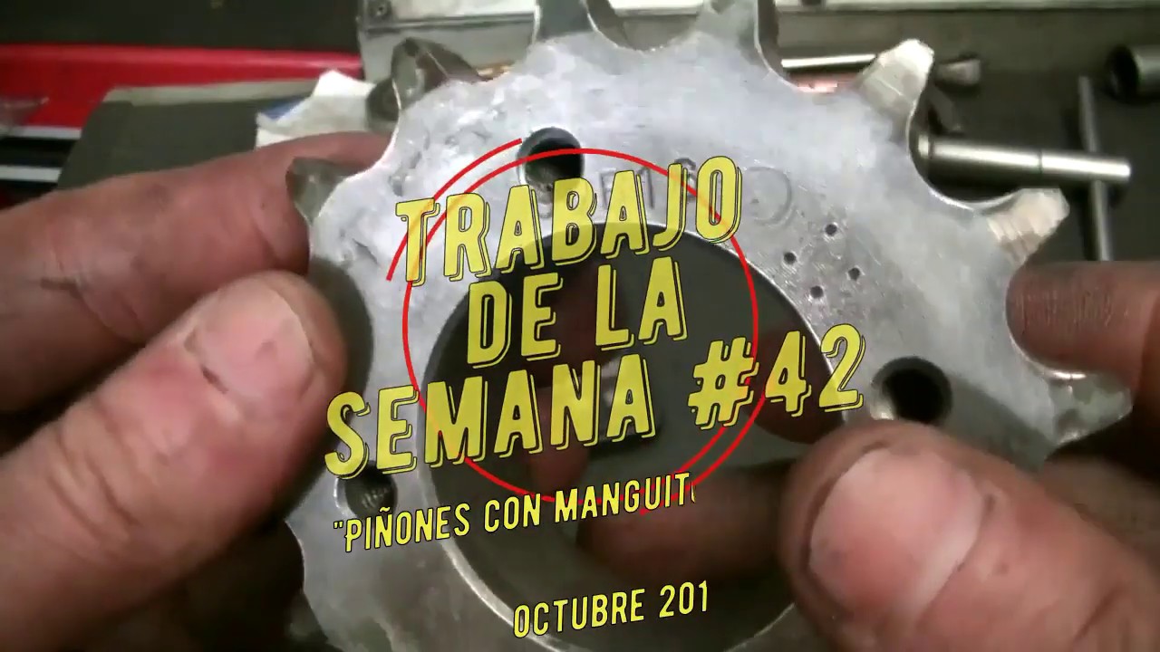 Trabajo De La Semana #42 - Piñones con manguitos cónicos