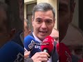 La reacción de Pedro Sánchez cuando un vecino le grita ‘¡que te vote Txapote!’ el 28M