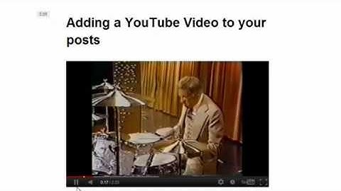 You Tube Short Code Plugin in Wordpress