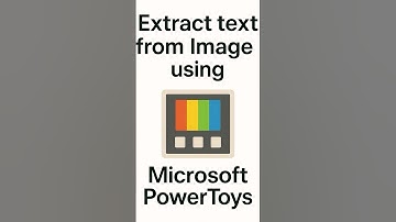 extract text from screenshots using Microsoft PowerToys
