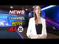 BEST! Free AI News Video Generator | Create An AI News Presenter With CapCut | Fastest Job!