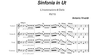 Vivaldi - Sinfonia to L&#39;Incoronazione di Dario, RV 719