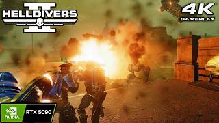 Helldivers 2: 4K Gameplay No Commentary ULTRA Settings | RTX 5090 P1253