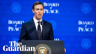Jared Kushner Outlines Board Of Peace Plans For Redevelopment Of Gaza