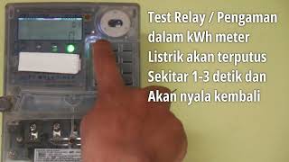 Kode rahasia meteran listrik, kWh meter prabayar