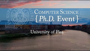 PhDEvent  at Computer Science Unipi
