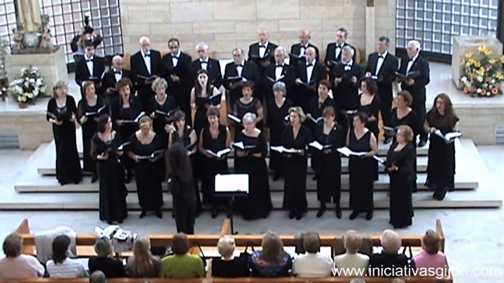 XVI Festival de Masas Corales 2012 - Polifonica Gijonesa Anselmo Solar - Como la flor