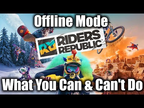 Riders Republic Offline Mode (Zen Mode) - What You Can & Can't Do