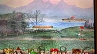 Super Smash Bros Brawl Adventure Walkthrough Part 12 Pit And Mario Vs Link And Yoshi