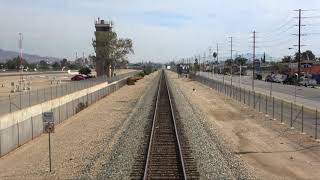 4K- Los Angeles, CA to Bakersfield, CA Amtrak Coast Starlight #14 detour over the Tehachapi Route!