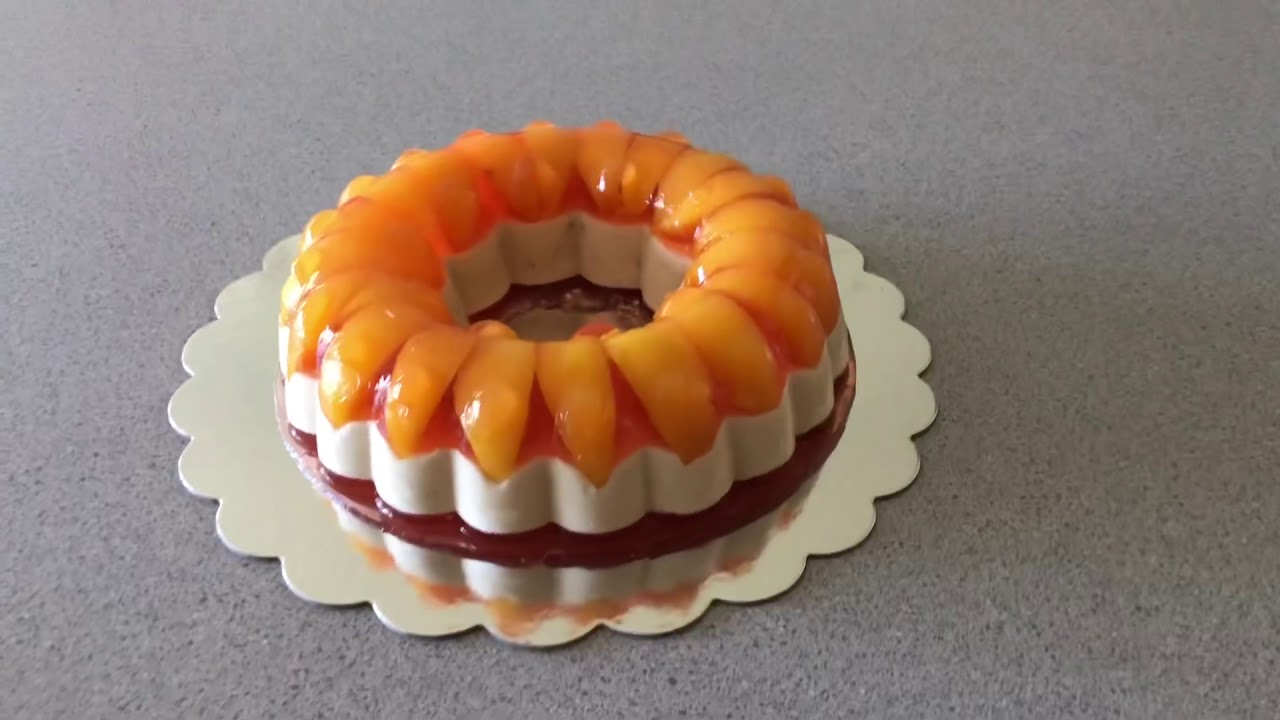 GELATINA DE DURAZNO Y 3 LECHES ) YouTube