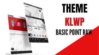 Basic Point RAW For Kustom/klwp [FORMAT 16:9] screenshot 3