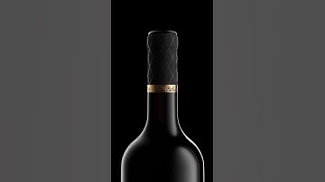 3D Bottle Rendering - Package with embossing label #cgi #3d #ecommerce