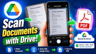 How to Use Google Drive Scan Feature on Android | Scan Documents to PDF screenshot 4