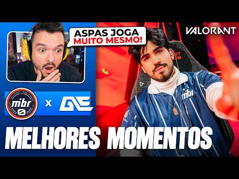 ASPAS É O GOAT DO VALORANT?! - MIBR.LOS x Global Esports - EWC MELHORES MOMENTOS