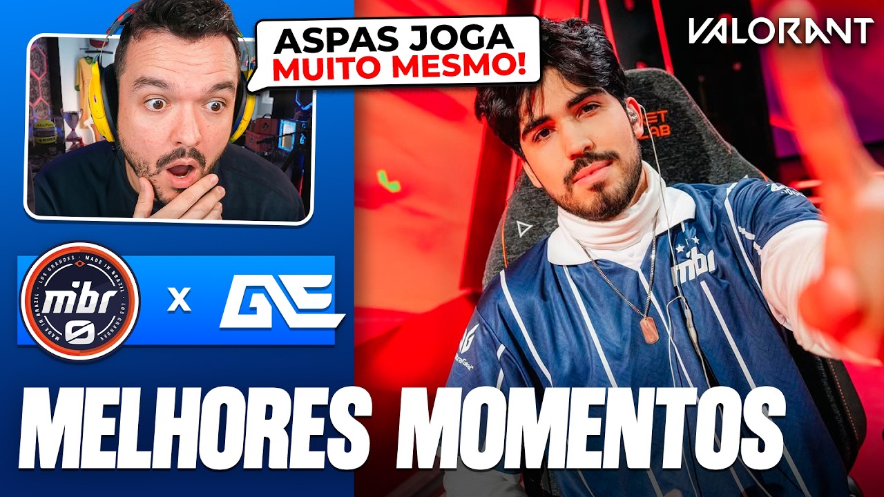 ASPAS É O GOAT DO VALORANT?! - MIBR.LOS x Global Esports - EWC MELHORES MOMENTOS