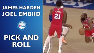 Joel Embiid and James Harden Pick and Roll Compilation | 2022-2023